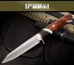 俄罗斯高端定制进口款式：M390和大马粉末钢【飞鹰M390直刀】