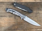 ZT0452 碳纤维柄 陶瓷轴承折叠刀