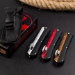 新款 Microtech 微技术蛇神直跳刀（锌铝柄）