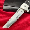 Coldsteel 【冷钢OYABON32AA#】 S35vn钢带锁.正品出口代工