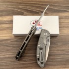 Hinderer XM18 侧跳 钛合金折叠刀