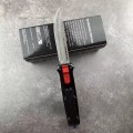 BENCHMADE蝴蝶838海豹特击队专用OTF直出跳刀(大马士革钢）