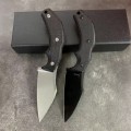 Bastinelli knives巴斯蒂内利 小洋人M390刃米卡塔柄直刀