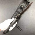 大三叉排障战术刀