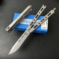 Benchmade蝴蝶BM85钛合金一体柄甩刀 磁锁