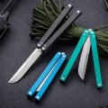 CNC一体T6061铝合金精磨蝴蝶刀